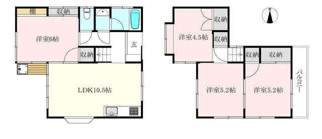 愛媛県松山市の一戸建て | 850万円 | 4LDK | 75.14m² | Akiyama house finder