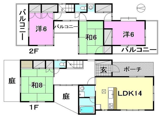 愛媛県松山市の一戸建て | 1980万円 | 4LDK | 176.86m² | Akiyama house finder