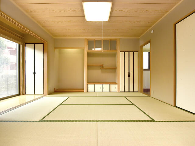 リビング以外の居室／１階和室／撮影日2025-02-15