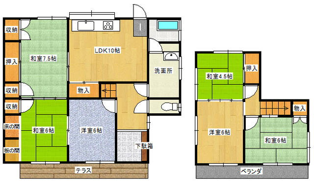 house for sale in 松山市, Ehime | ¥12,800,000 | 6LDK | Akiyama house fin…