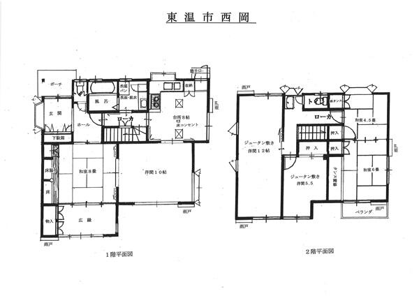 detached 愛媛県東温市西岡 地図を見る