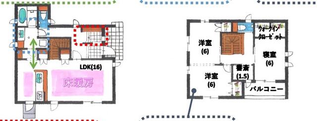 detached 愛媛県伊予郡松前町大字北黒田 地図を見る