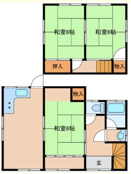 detached 愛媛県伊予郡松前町大字北黒田