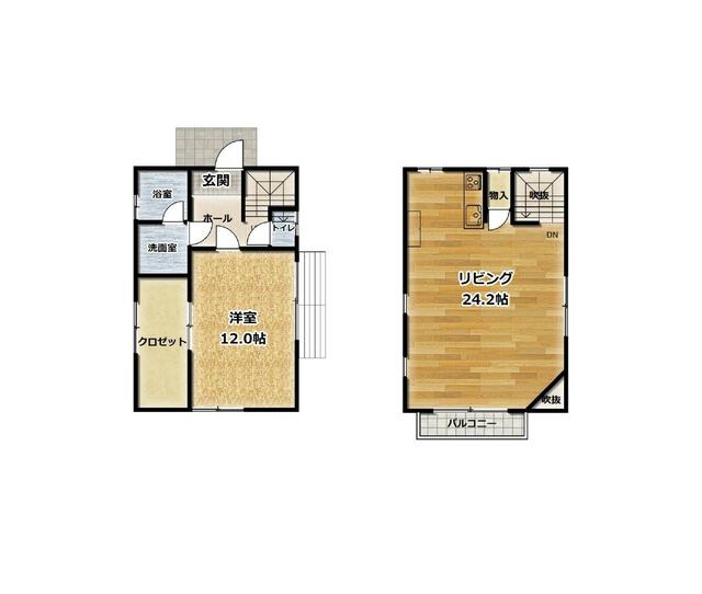 house for sale in 松山市, Ehime | ¥16,800,000 | 1SLDK | Akiyama house fi…