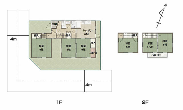 detached 愛媛県東温市下林 地図を見る