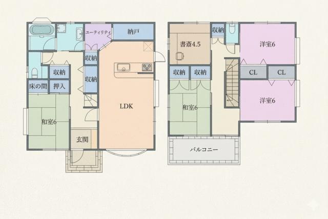 愛媛県松山市の一戸建て | 3180万円 | 5LDK | 149.12m² | Akiyama house finder