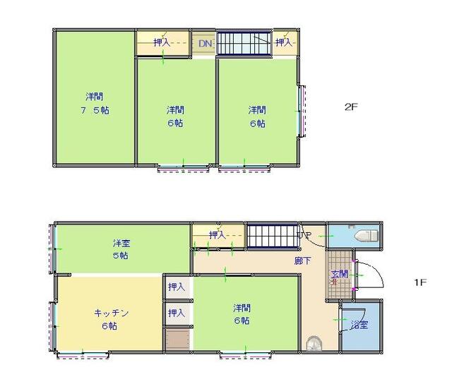高知県高知市の一戸建て | 890万円 | 4LDK | 99.14m² | Akiyama house finder