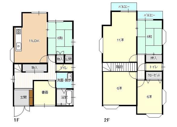 高知県高知市の一戸建て | 1680万円 | 5SLDK | 137.69m² | Akiyama house finder