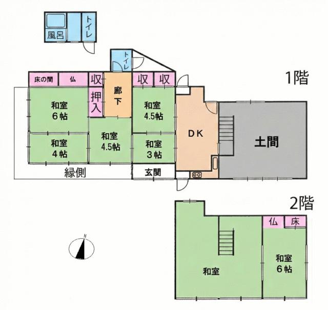 detached 高知県高岡郡日高村柱谷 地図を見る
