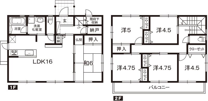 detached 高知県香南市野市町西野 地図を見る