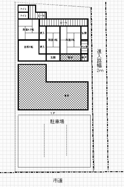 detached 高知県高知市長浜 地図を見る