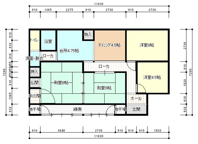 detached 高知県高知市長浜 地図を見る