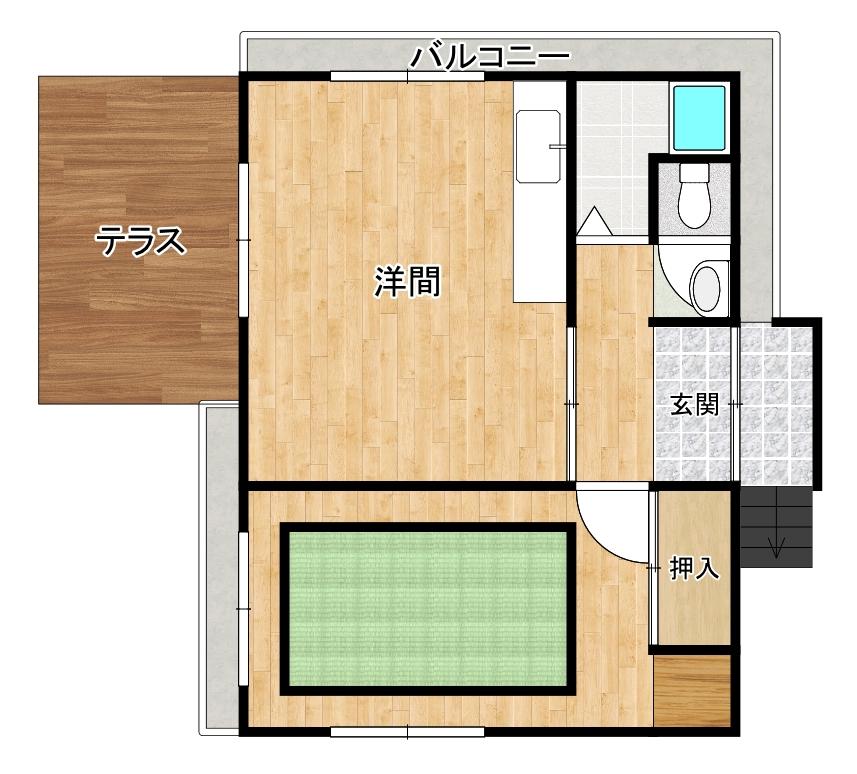 detached 高知県安芸郡芸西村西分 地図を見る