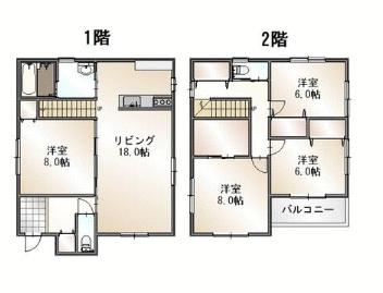 house for sale in Tosa, Kochi | ¥23,430,000 | 4LDK | Akiyama house fi…