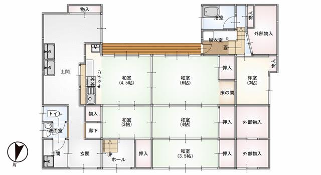 detached 高知県長岡郡本山町本山 地図を見る