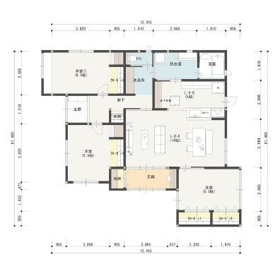 福岡県北九州市の一戸建て | 2180万円 | 3LDK | 194.55m² | Akiyama house finder