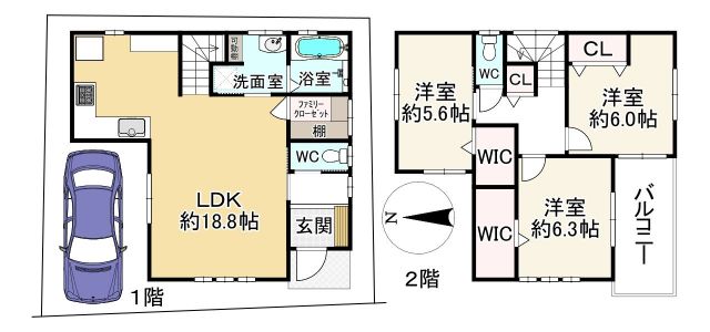 detached 大阪府豊中市末広町３丁目 地図を見る