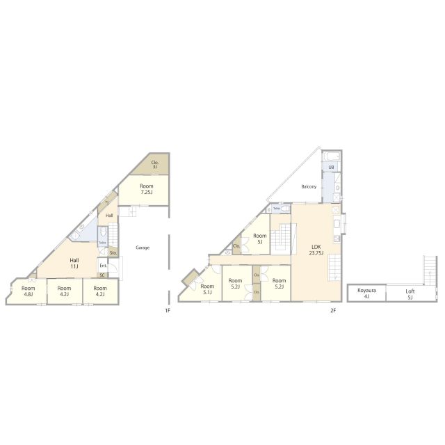 佐賀県佐賀市の一戸建て | 3480万円 | 6SLDK | 189.42m² | Akiyama house finder