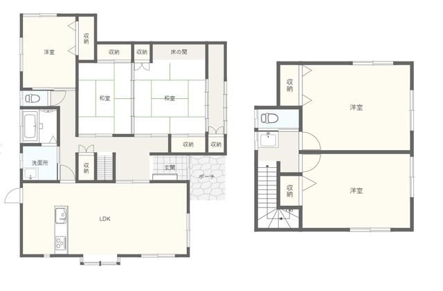 福岡県北九州市の一戸建て | 2399万円 | 5LDK | 247.93m² | Akiyama house finder