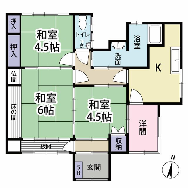 detached 福岡県行橋市大字道場寺 地図を見る