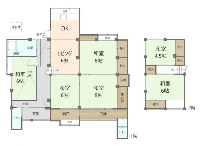 detached 福岡県柳川市三橋町久末 地図を見る