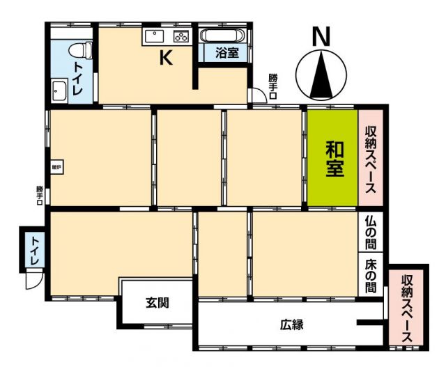 detached 福岡県久留米市山本町耳納 地図を見る