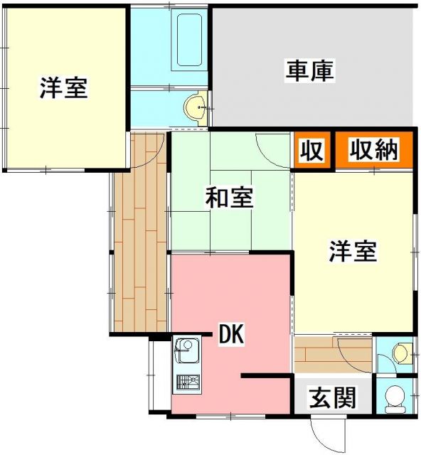 detached 福岡県鞍手郡小竹町大字勝野 地図を見る