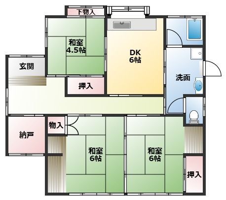 detached 福岡県田川郡川崎町大字田原 地図を見る