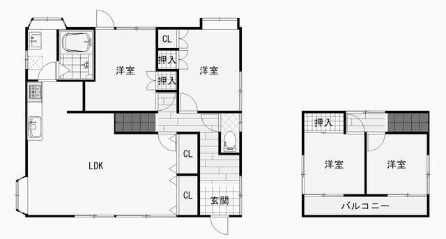 detached 福岡県遠賀郡遠賀町松の本６丁目