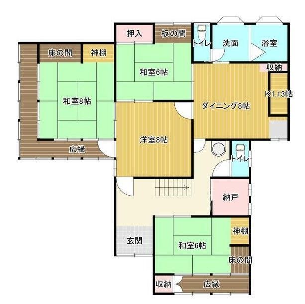 detached 福岡県京都郡苅田町尾倉３丁目 地図を見る