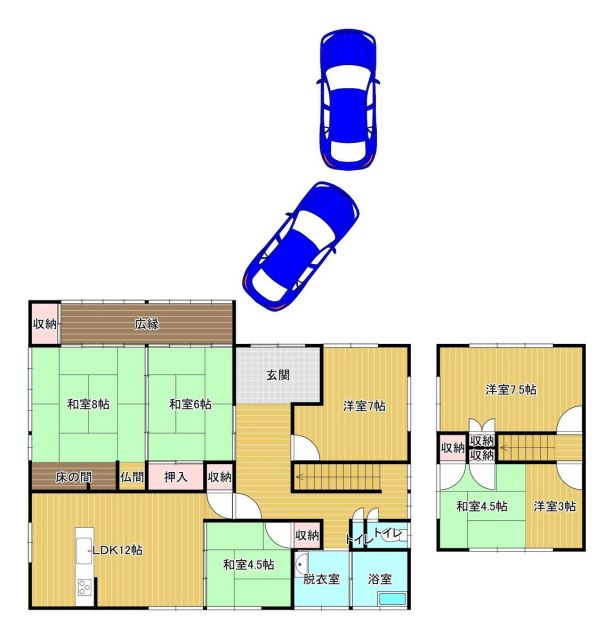 detached 福岡県築上郡吉富町大字別府