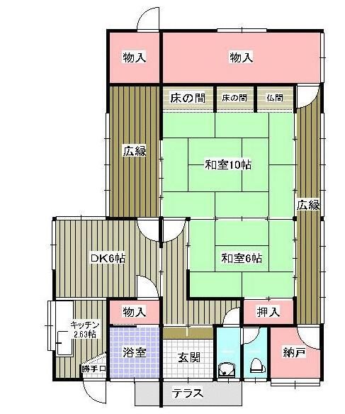 detached 福岡県京都郡苅田町大字岡崎