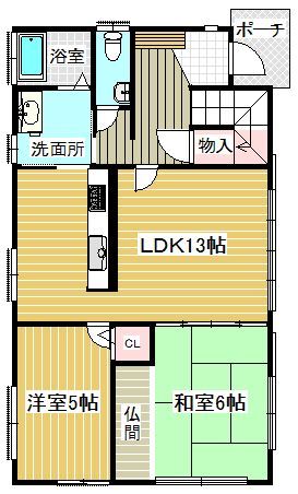 detached 福岡県嘉穂郡桂川町大字土師