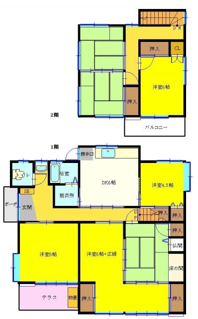detached 福岡県大野城市中３丁目 地図を見る
