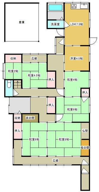 detached 福岡県大牟田市大字新町