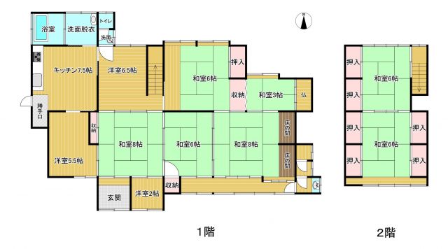 detached 福岡県みやま市高田町竹飯 地図を見る