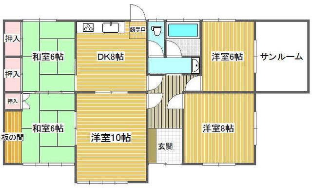 detached 福岡県田川郡大任町大字今任原
