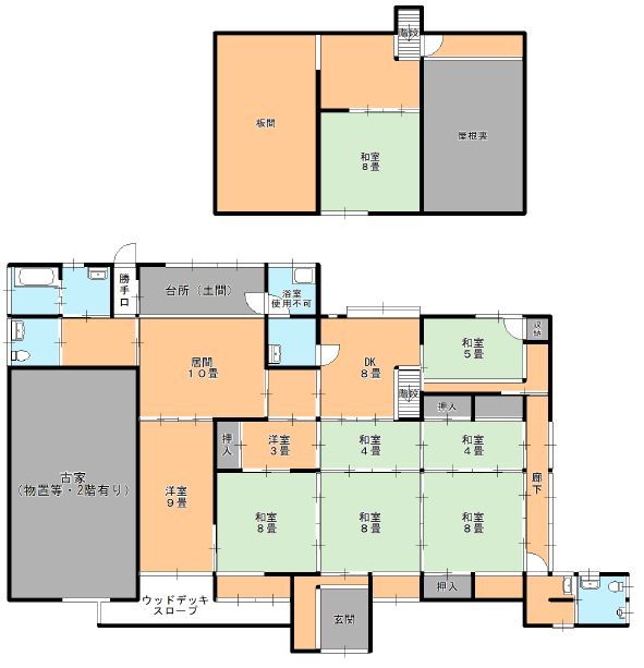 detached 福岡県八女市緒玉 地図を見る