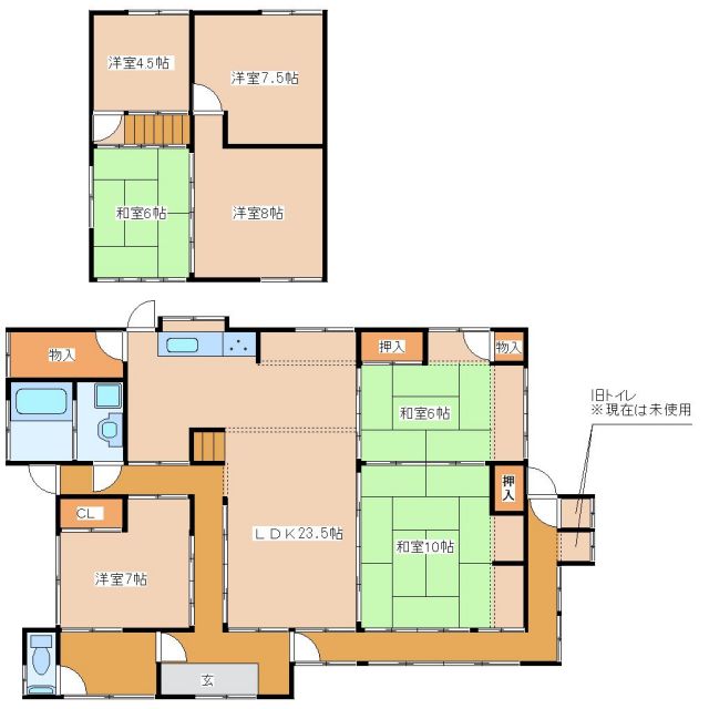 detached 福岡県朝倉市上秋月 地図を見る