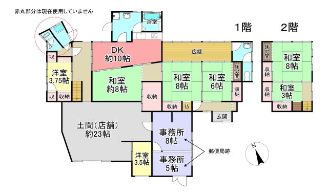 detached 福岡県朝倉市黒川 地図を見る