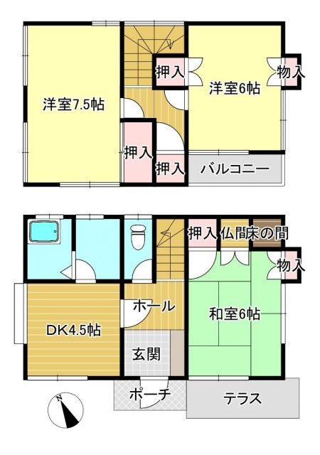 detached 福岡県三潴郡大木町大字笹渕