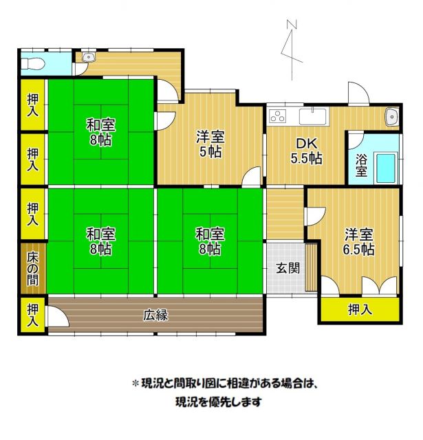 detached 熊本県玉名市岱明町下沖洲 地図を見る