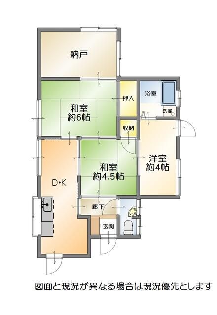 house for sale in 京都郡みやこ町, Fukuoka | ¥500,000 | 3SDK | Akiyama house…