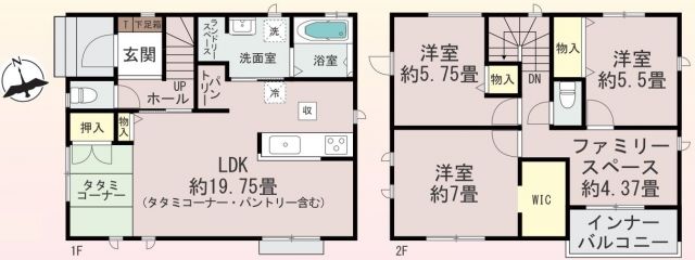 福岡県福岡市の一戸建て | 4590万円 | 3LDK | 142.64m² | Akiyama house finder