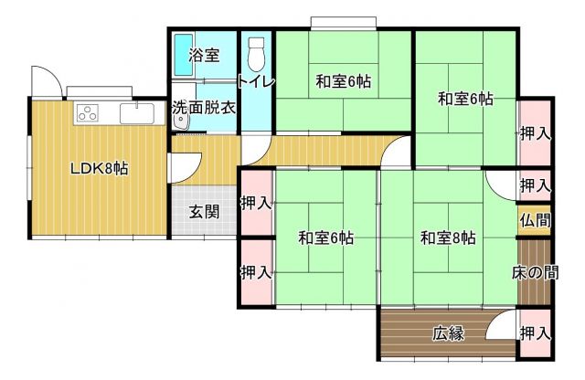detached 熊本県荒尾市牛水 地図を見る