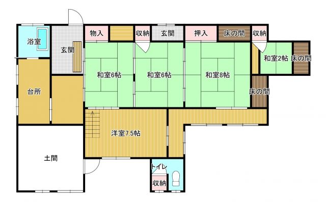 detached 福岡県柳川市三橋町江曲 地図を見る