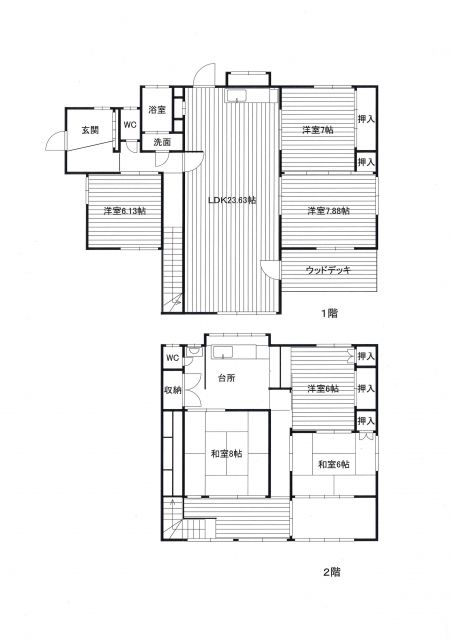 detached 福岡県福津市東福間３丁目 地図を見る