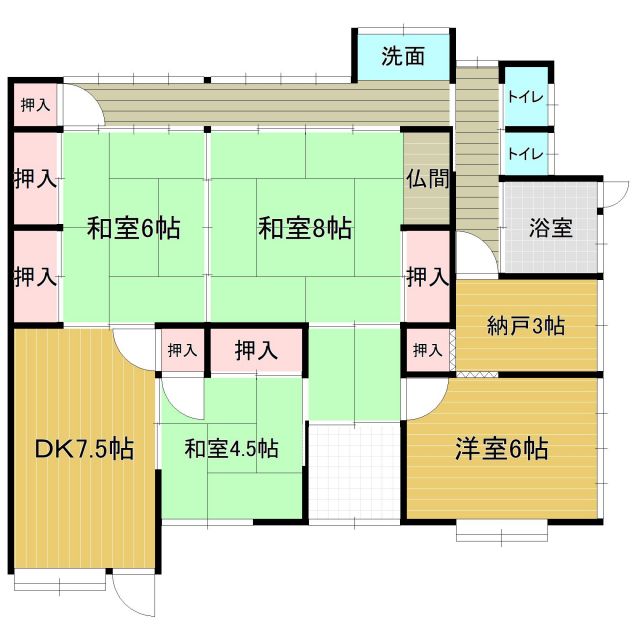 detached 福岡県田川市中央町 地図を見る