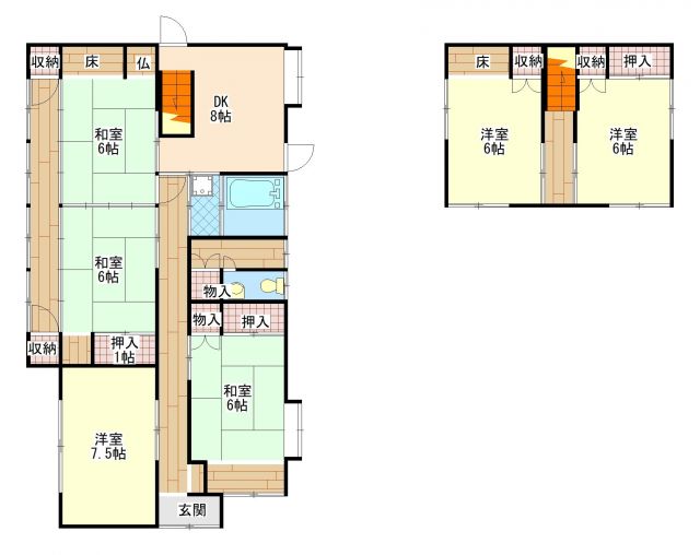 detached 福岡県田川市大字川宮 地図を見る