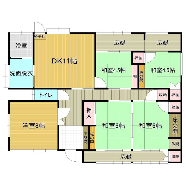 detached 福岡県田川市大字伊田 地図を見る